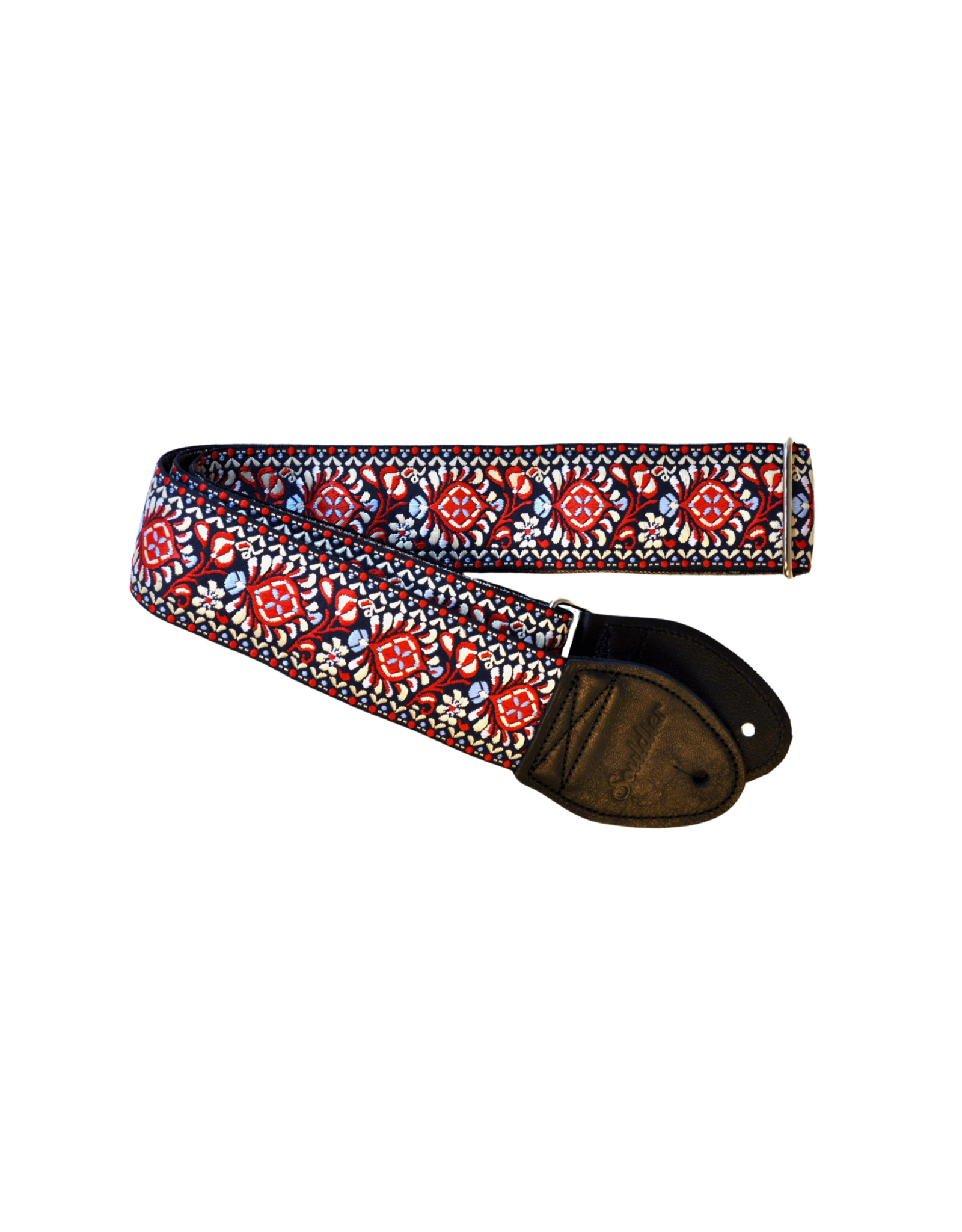 Souldier Souldier Straps GS0013 - Hendrix Black Guitar Strap