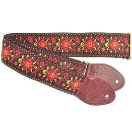 Souldier Souldier Straps GS0017 - Hendrix Maroon Guitar Strap