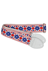 Souldier Souldier Tulip Cream Clapton Fool, Vintage Fabric Guitar Strap