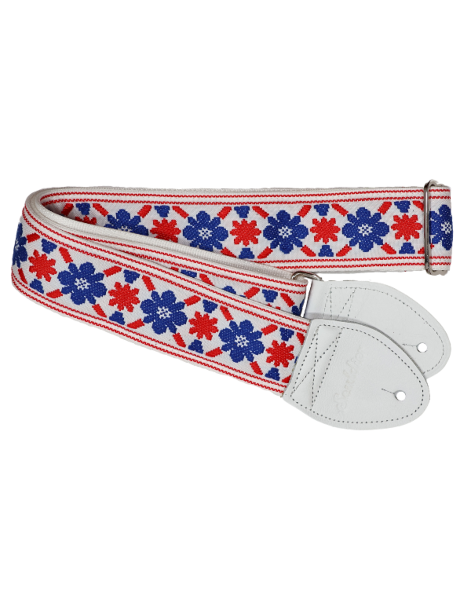 Souldier Souldier Tulip Cream Clapton Fool, Vintage Fabric Guitar Strap