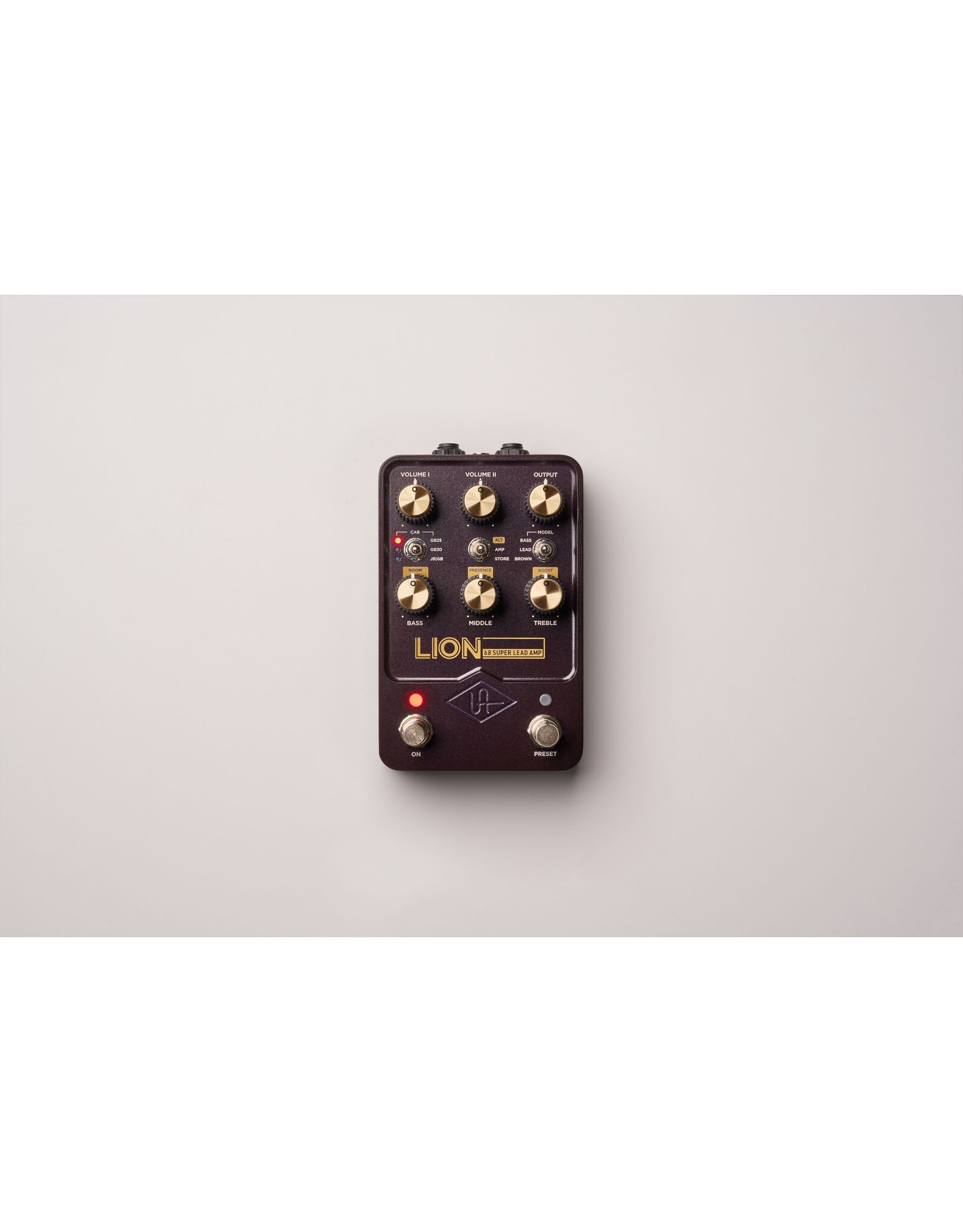 Universal Audio Universal Audio FX Lion 68 Amp Emulator Pedal with Bluetooth