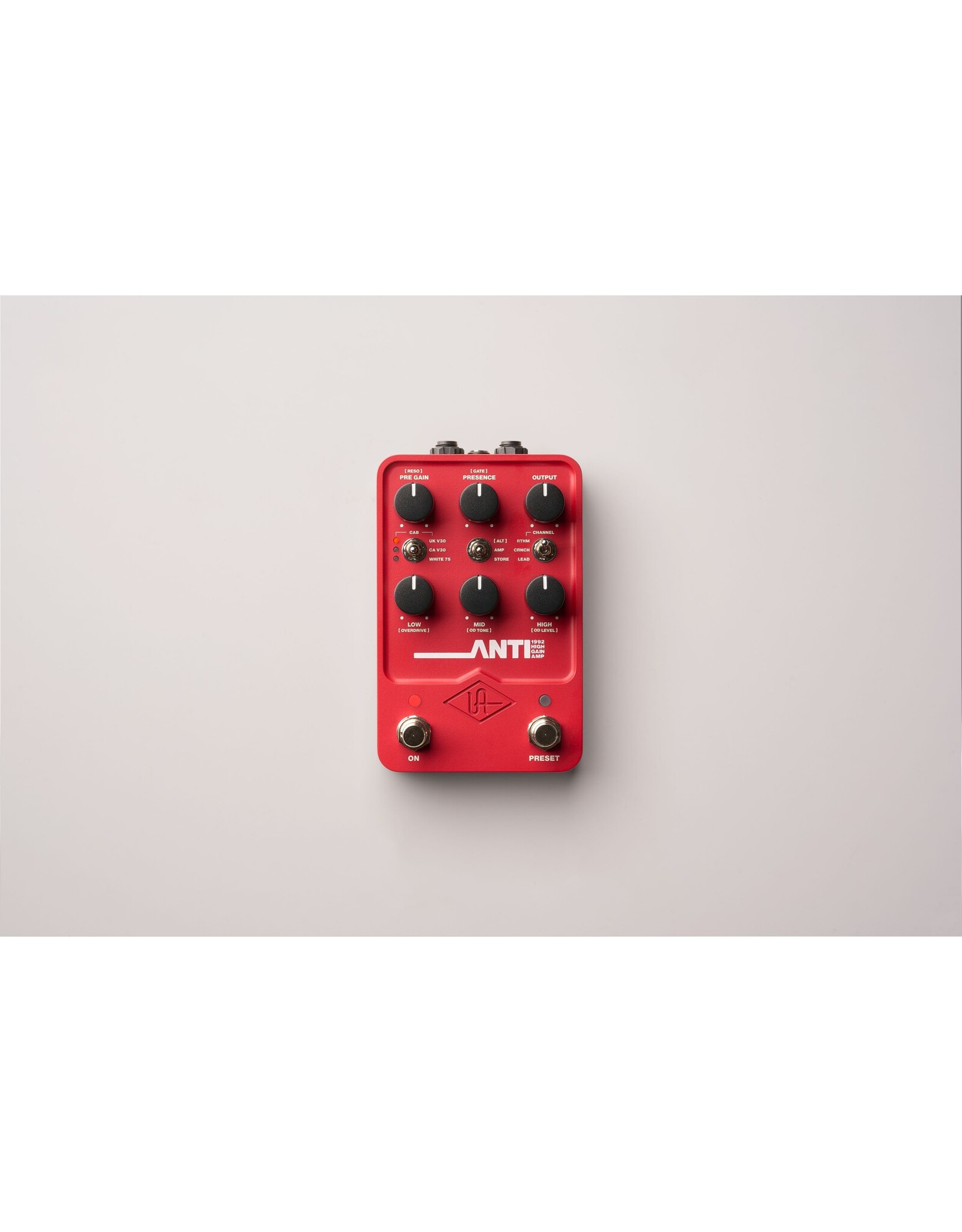 Universal Audio UAD ANTI 1992 High Gain Amp Emulator Pedal w/Bluetooth