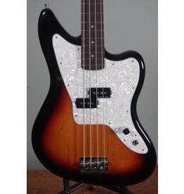 Fender Fender Mark Hoppus Jaguar Bass, Rosewood Fingerboard, 3-Color Sunburst w/ Deluxe Gig Bag Fender Fender Mark Hoppus Jaguar Bass, Rosewood Fingerboard, 3-Color Sunburst w/ Deluxe Gig Bag