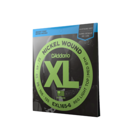 D'Addario D'addario 32-135 Regular Light Top/Medium Bottom 6-String, Long Scale, XL Nickel Bass Strings