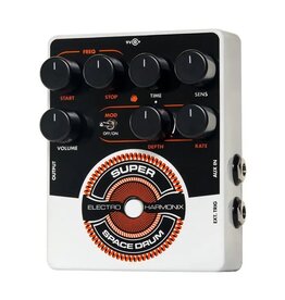 Electro-Harmonix EHX Super Space Drum Analog Drum Synth, 9.6DC-200 PSU Included