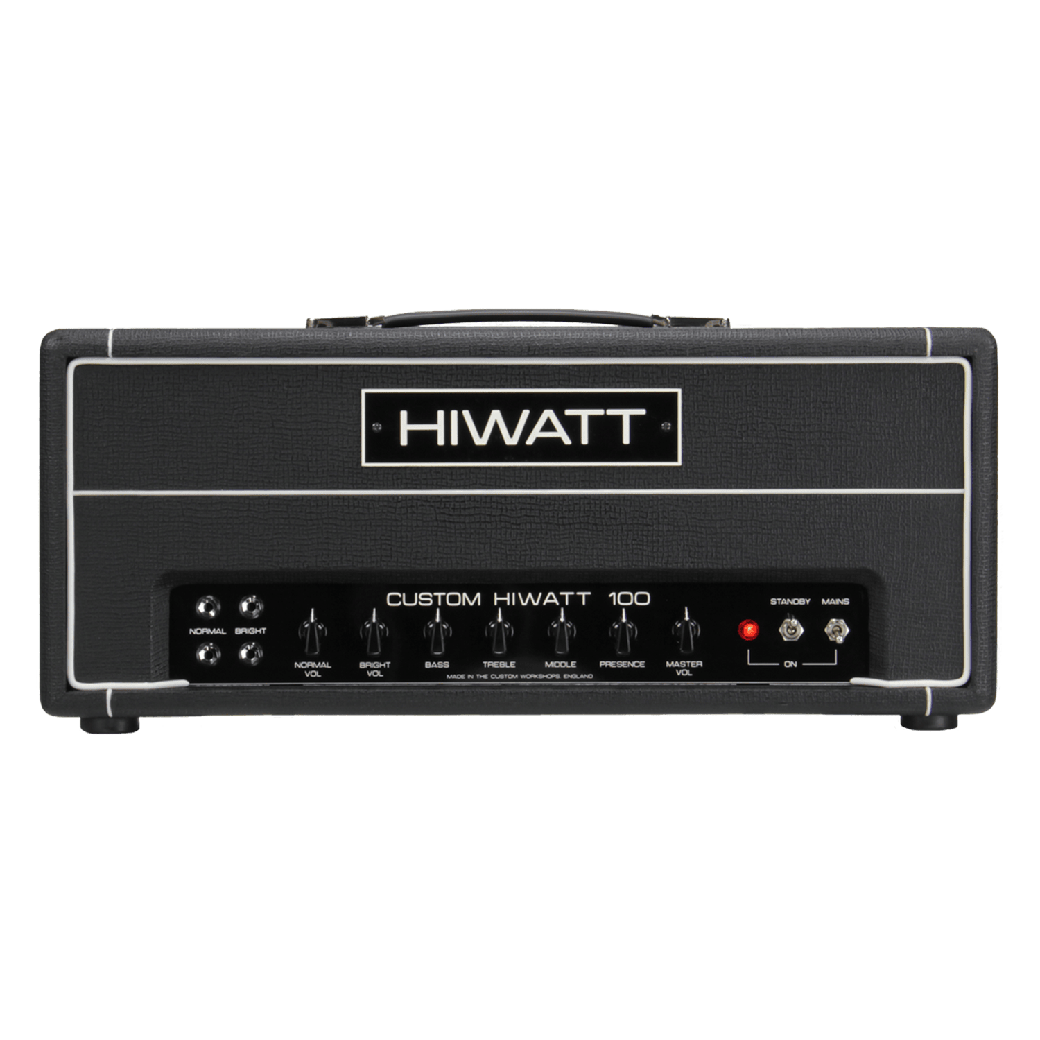 HIWATT custom100ヘッドアンプ HIWATT DR103 CUSTOM 100: HIWATT アンプのフラッグシップモデル