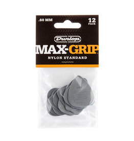 Dunlop Dunlop Max-Grip Nylon Standard Pick, 0.60mm Player Pack