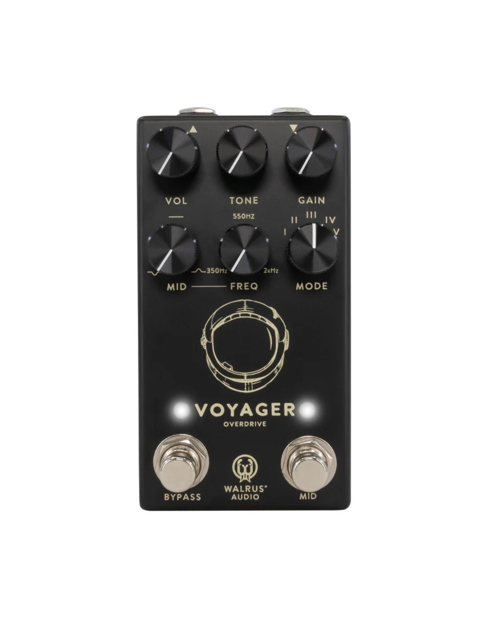 Walrus Audio Walrus Audio Voyager Pre-Amp/Overdrive MKII, Black