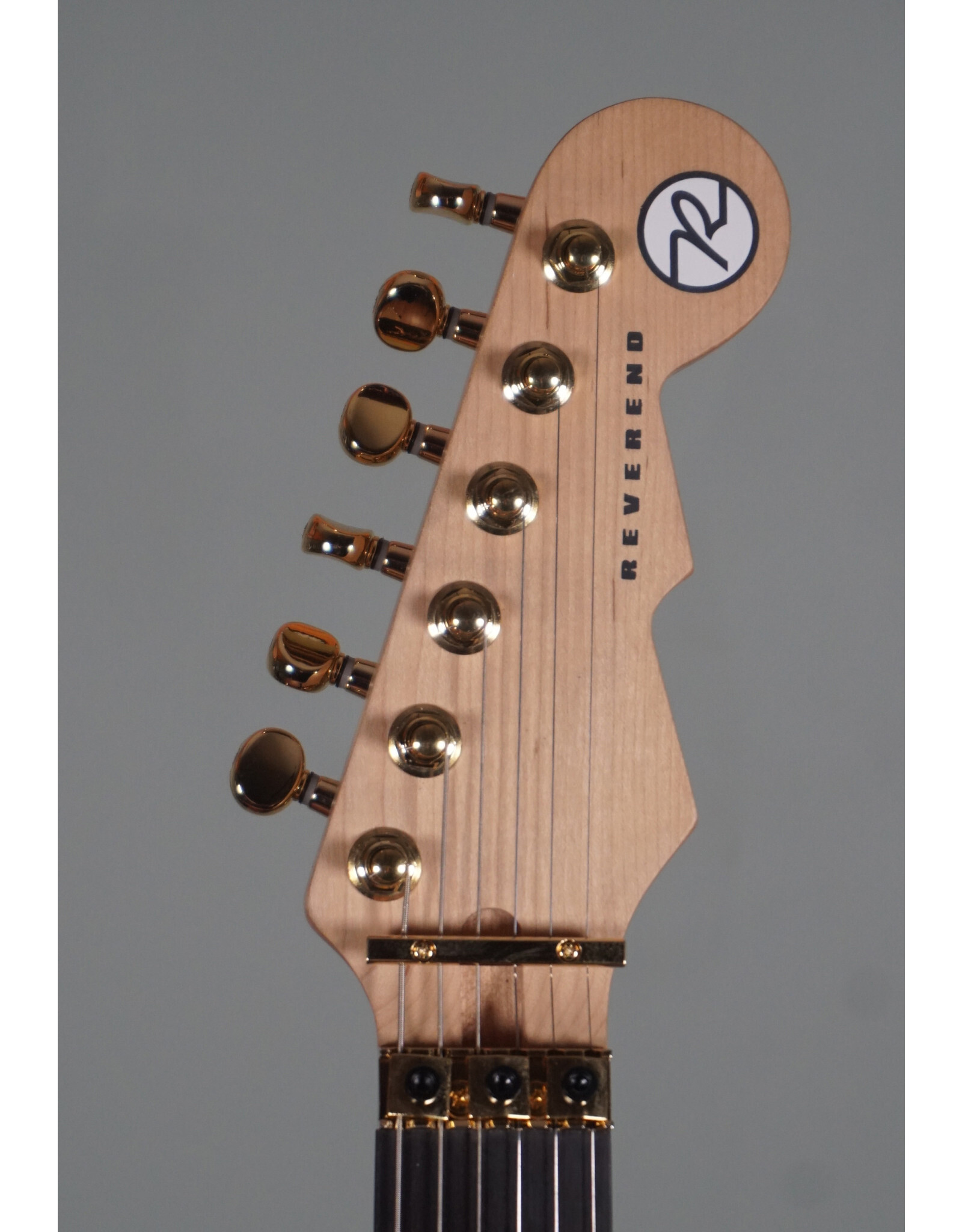 Reverend Reverend Kingbolt RA Floyd Rose Electric Guitar, Coffee Burst Flame Maple