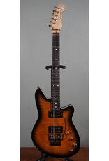 Reverend Reverend Kingbolt RA Floyd Rose Electric Guitar, Coffee Burst Flame Maple