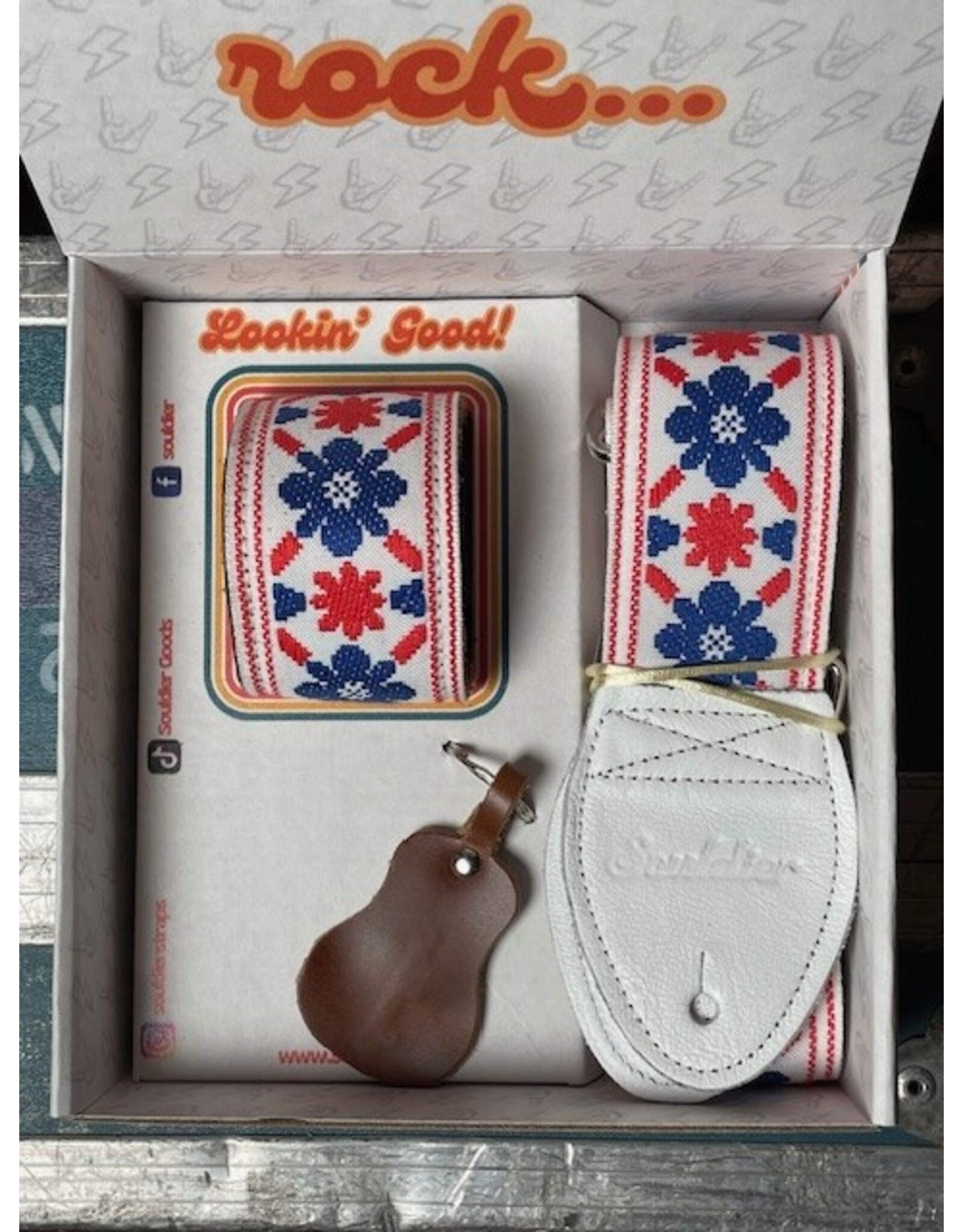 Souldier Souldier Straps Cream Strap Gift Box
