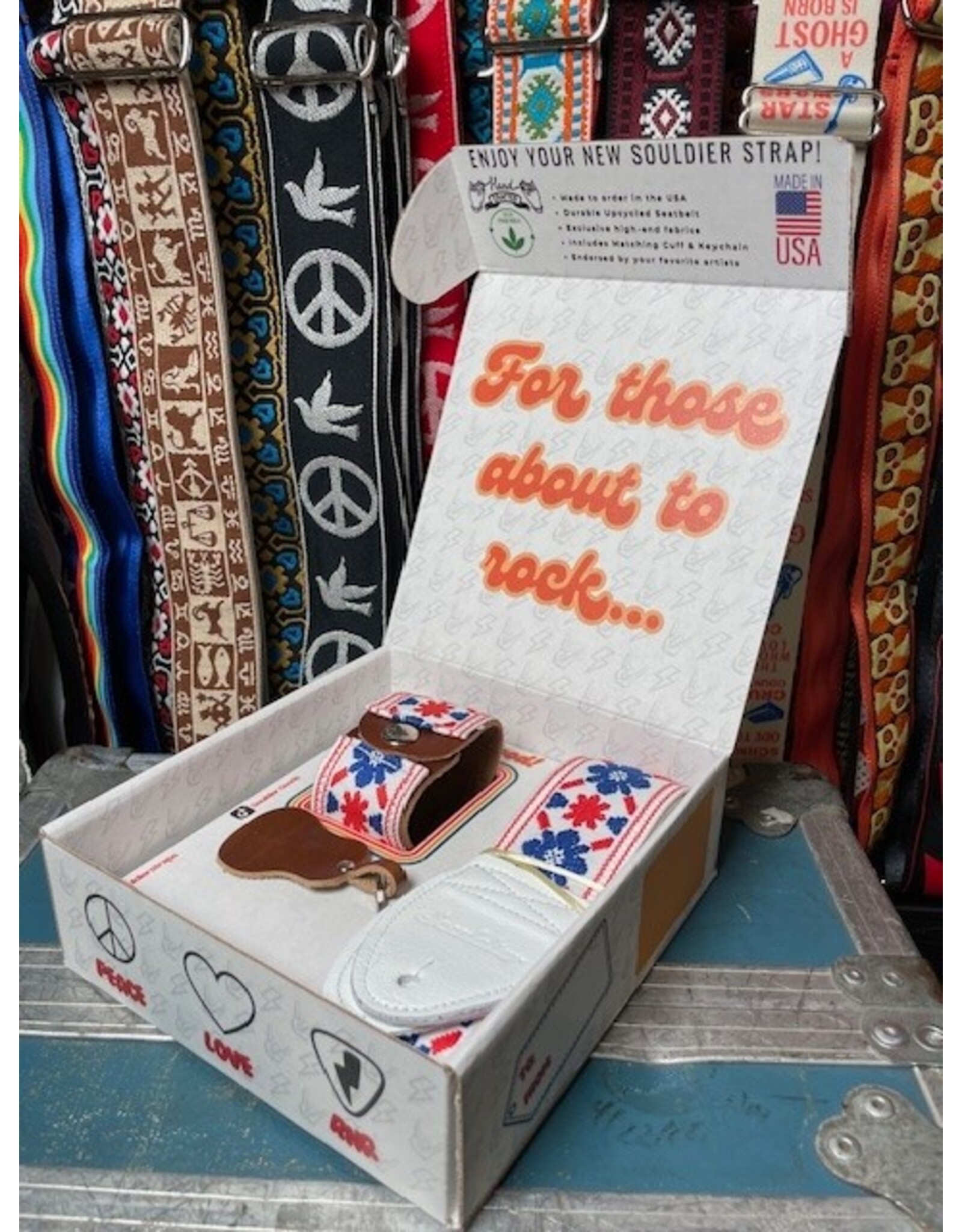 Souldier Souldier Straps Cream Strap Gift Box