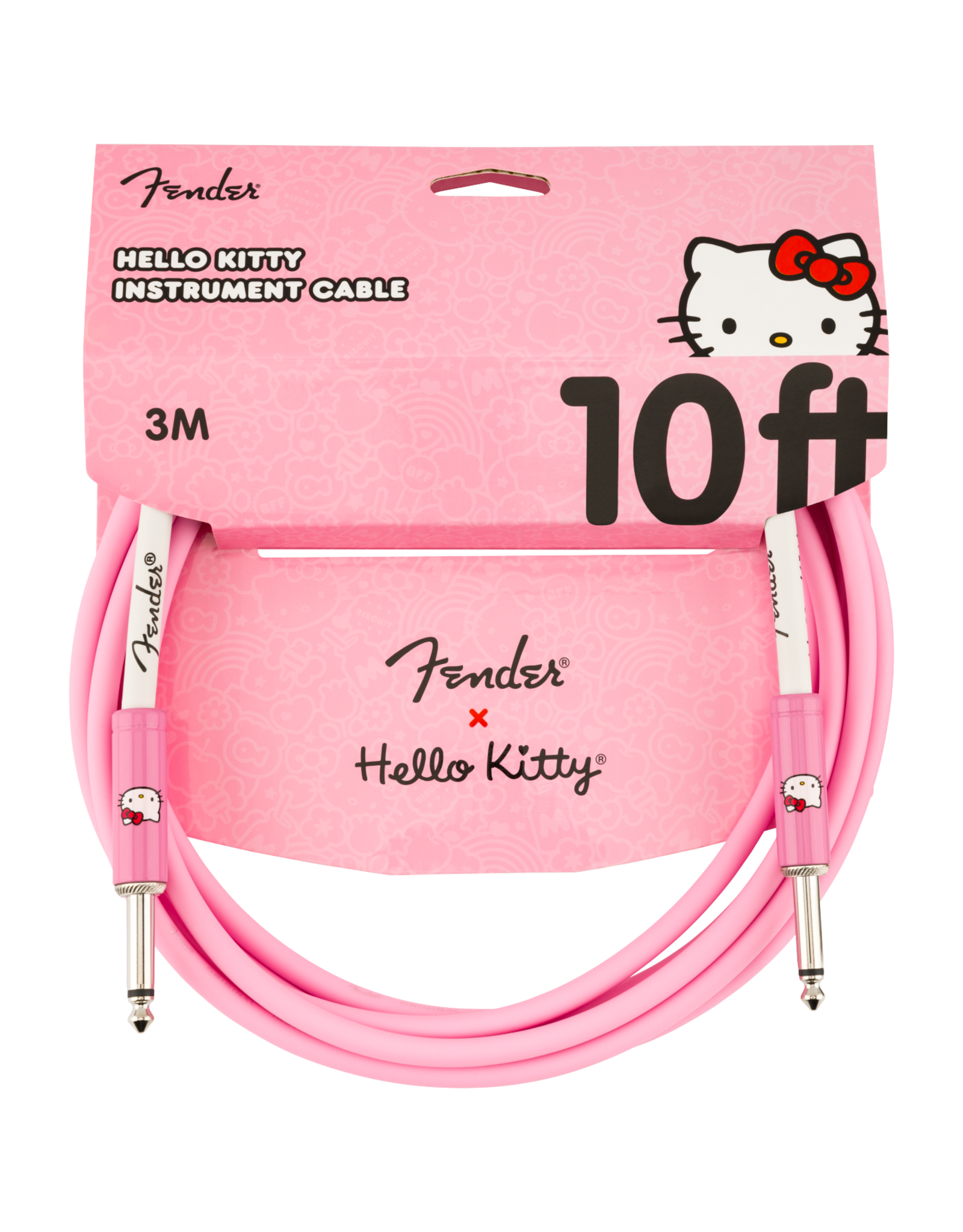 Fender Fender x Hello Kitty Pink Original Cable, 10'