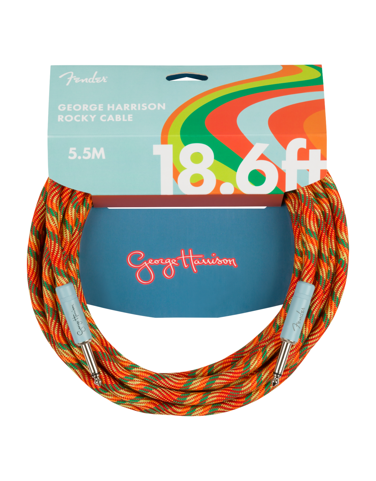 Fender Fender George Harrison Rocky Instrument Cable, 18.6'