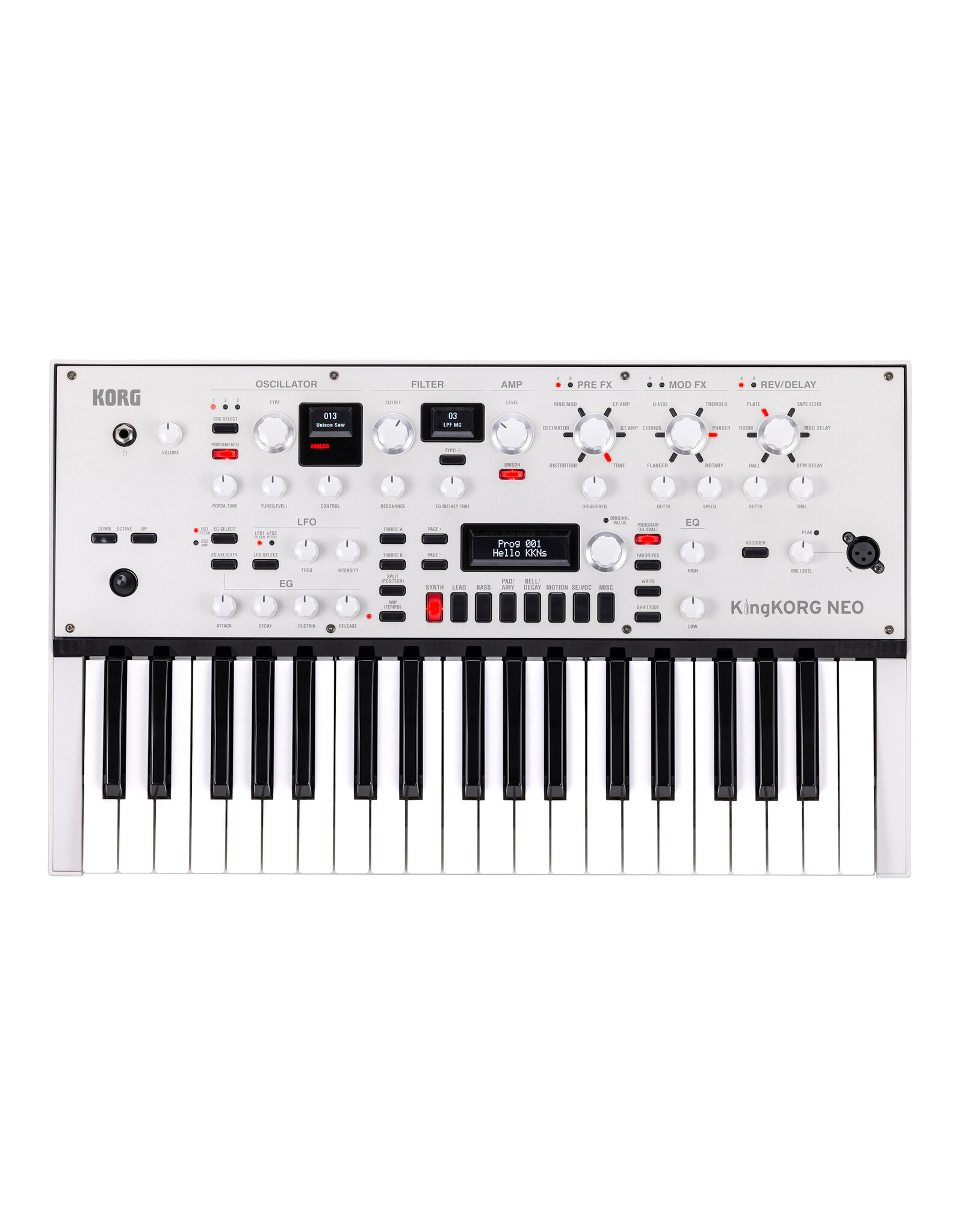 Korg Korg KingKORG NEO 37-Key Virtual Analog Synthesizer - Open Box