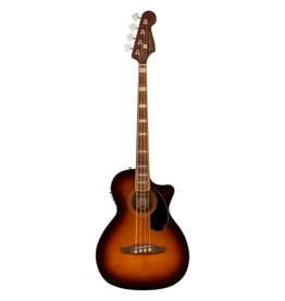 Fender Fender Kingman Bass, Walnut Fingerboard, Black Pickguard, Shaded Edge Burst