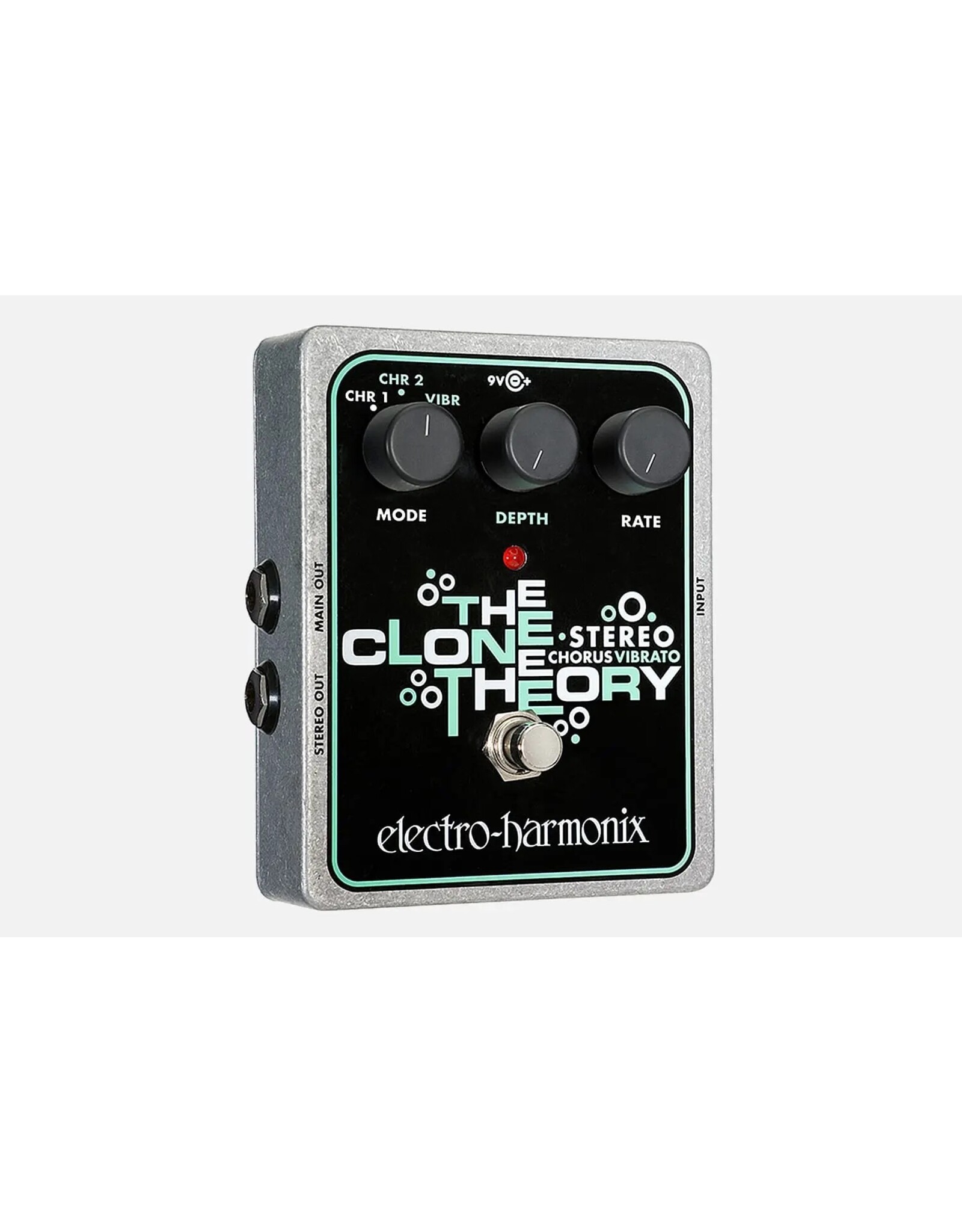 Electro-Harmonix EHX Stereo Clone Theory Analog Chorus/Vibrato, 9.6DC-200 PSU included