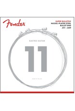 Fender Fender Super Bullet Strings, Nickel Plated Steel, Bullet End, 3250M Gauges .011-.049
