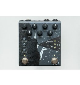 Old Blood Noise Endeavors OBNE Dark Star Stereo Soundscape Reverb, Black