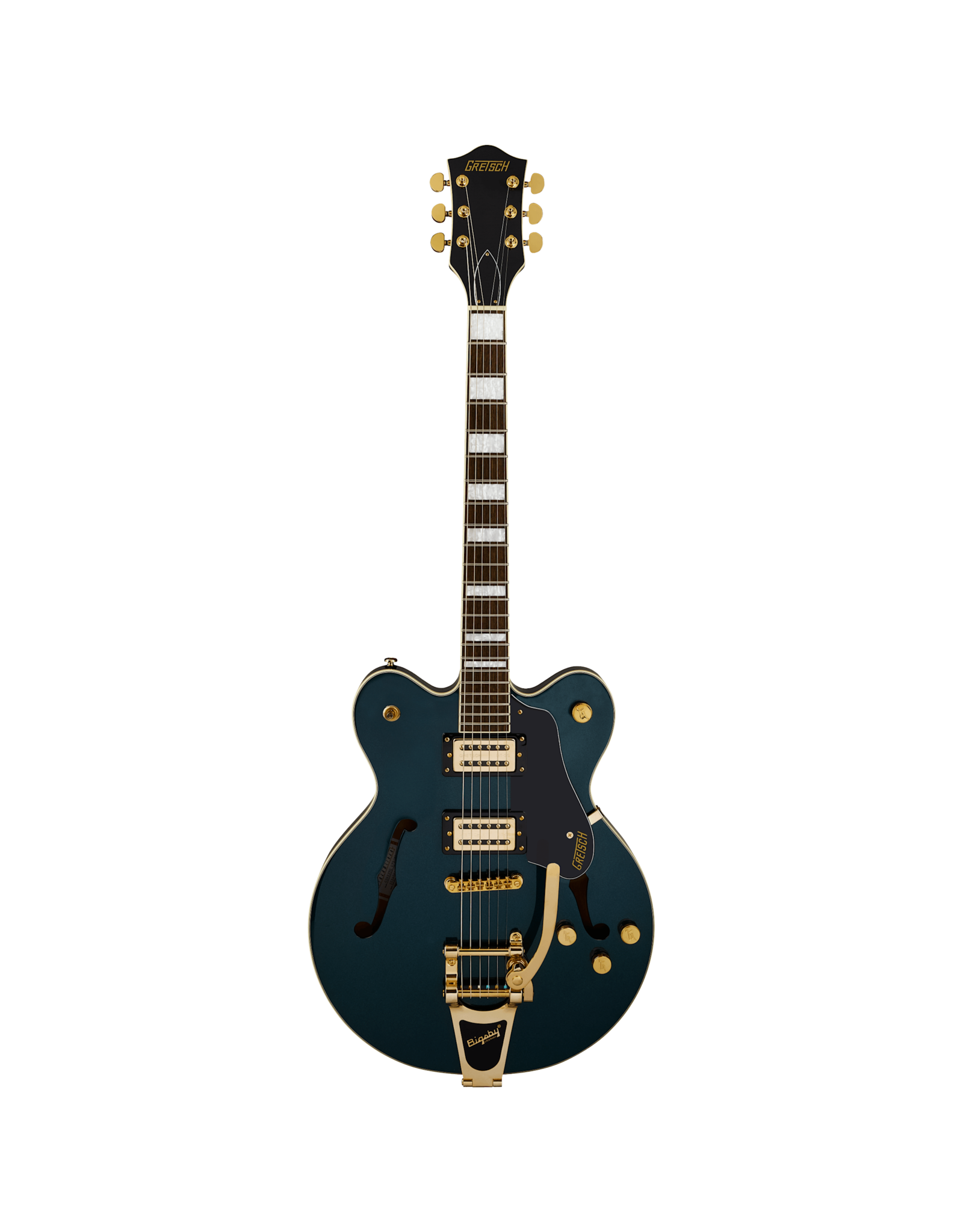 Gretsch Gretsch G2622TG Streamliner Center Block Double-Cut with Bigsby LTD, Laurel Fingerboard, Broad’Tron BT-3S Pickups, Midnight Sapphire