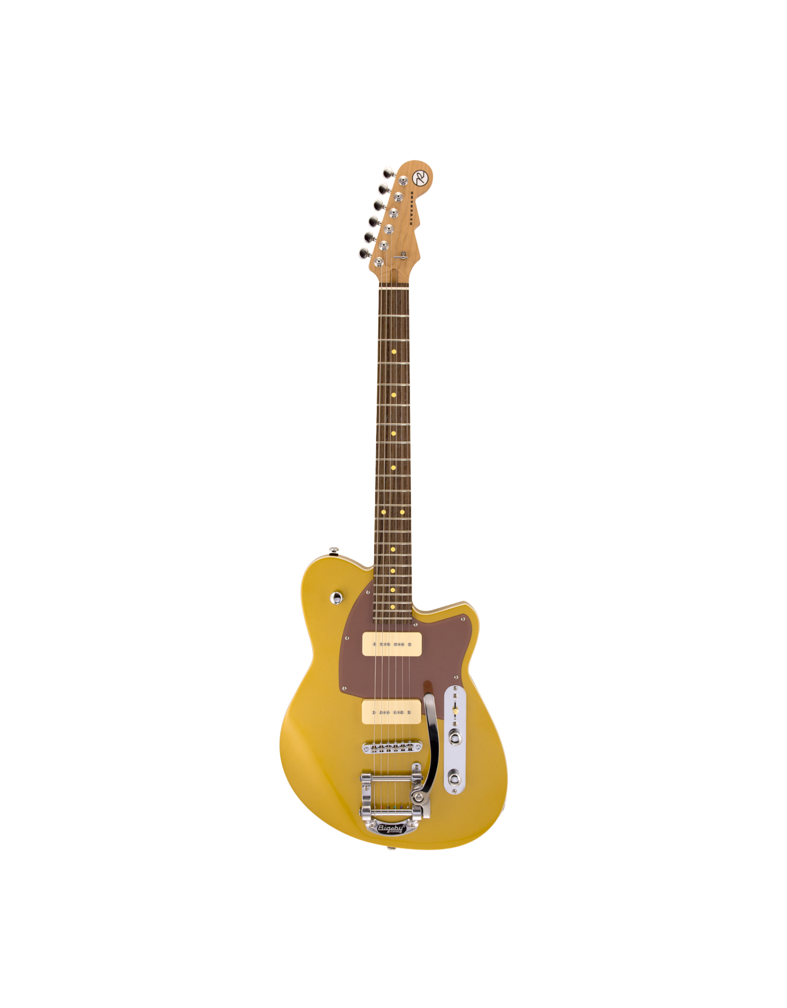 Reverend Reverend Charger 290 Bigsby Electric Guitar, Venetian Gold