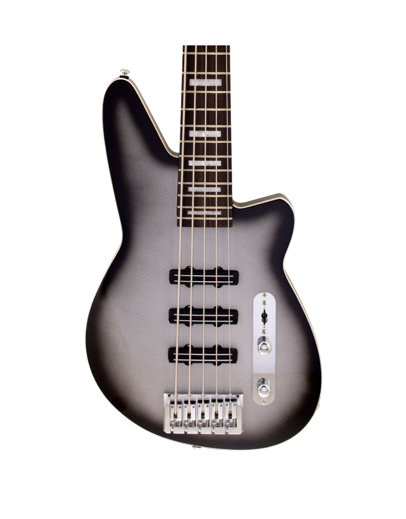 Reverend Reverend Triad 5 Bass Guitar, Silver Burst