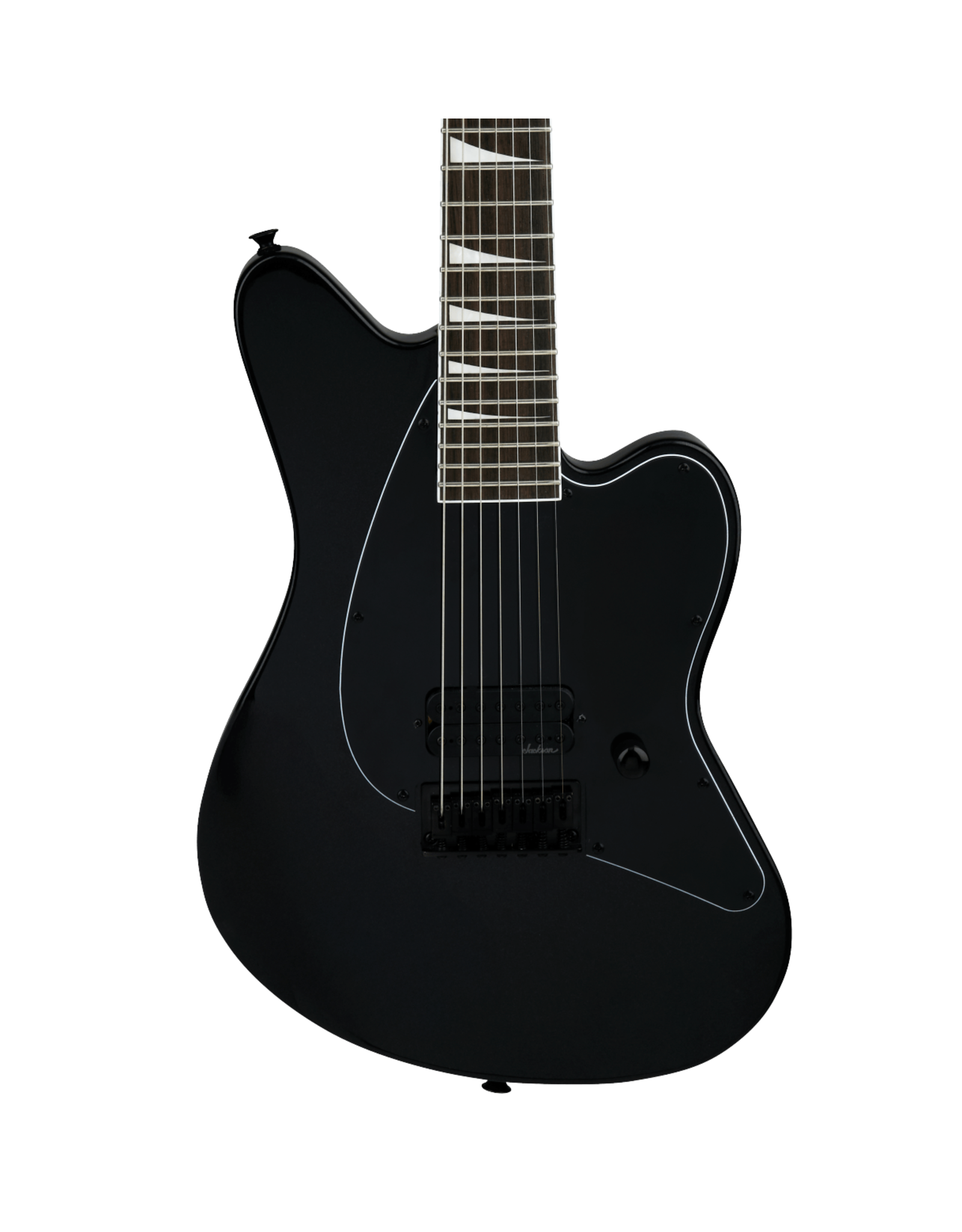 Jackson Jackson X Series Surfcaster SC HT7 7-String Guitar, Metallic Black