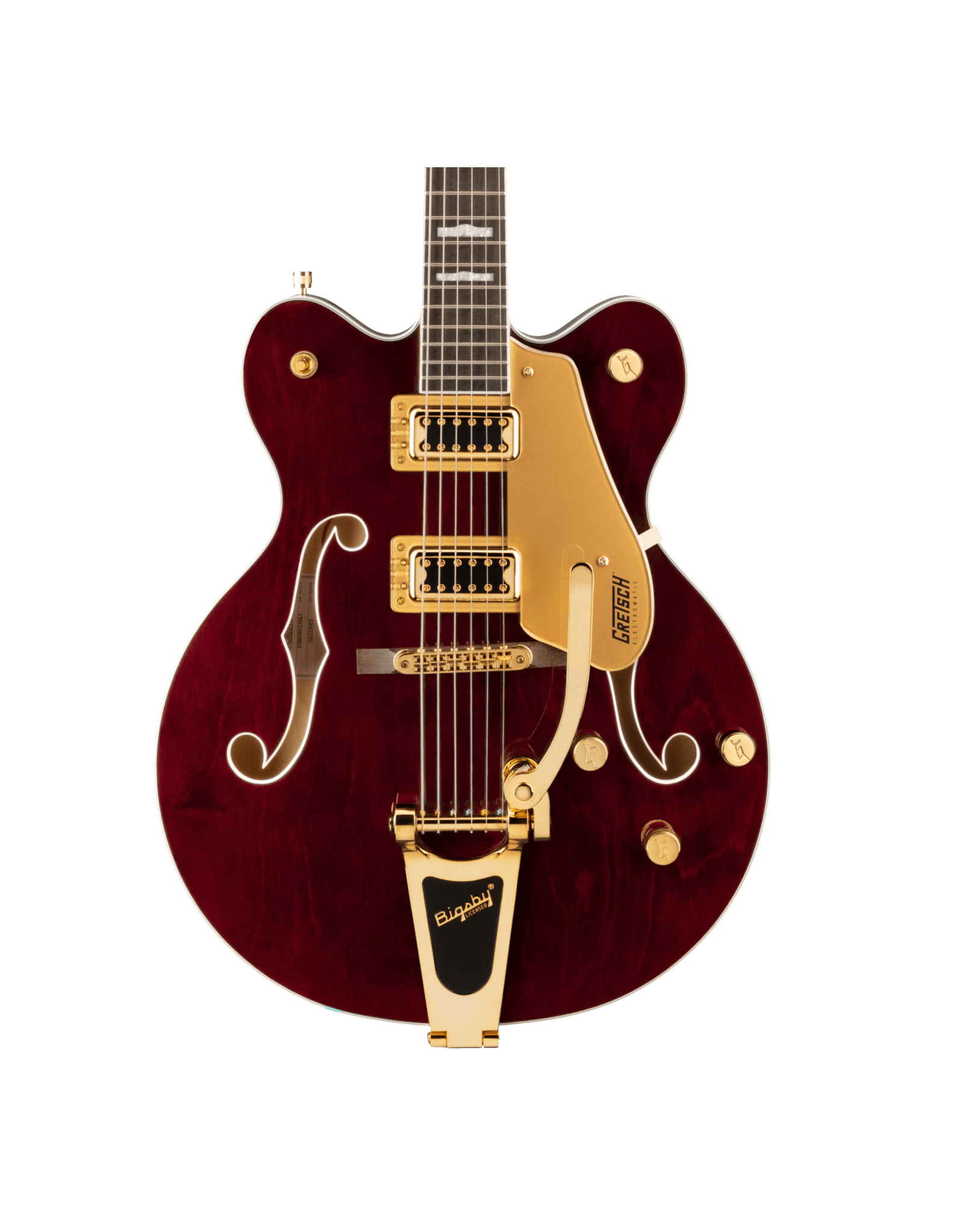 Gretsch Gretsch G5422TG Electromatic Hollow Body Double-Cut with Bigsby/Gold Hardware, Walnut Stain
