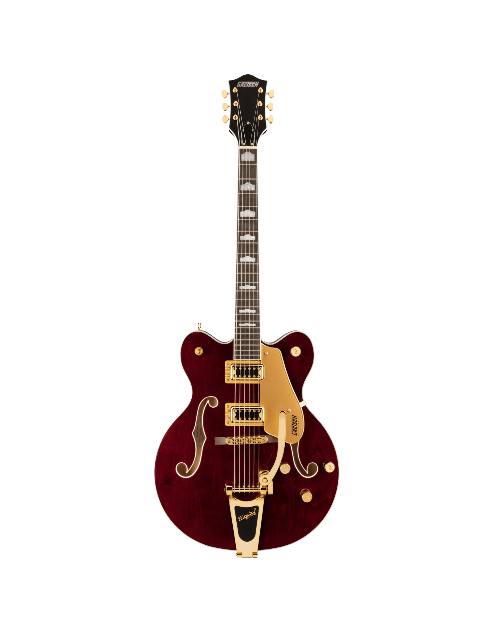 Gretsch Gretsch G5422TG Electromatic Hollow Body Double-Cut with Bigsby/Gold Hardware, Walnut Stain