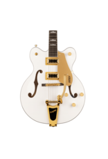 Gretsch Gretsch G5422TG Electromatic Hollow Body Double-Cut with Bigsby/Gold Hardware, Snowcrest White