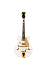 Gretsch Gretsch G5422TG Electromatic Hollow Body Double-Cut with Bigsby/Gold Hardware, Snowcrest White