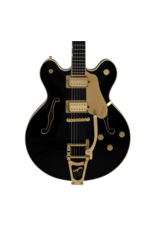 Gretsch Gretsch Broadkaster LX Center Block w/ String-Thru Bigsby and Gold Hardware, Black w/ HSC Gretsch Gretsch Broadkaster LX Center Block w/ String-Thru Bigsby and Gold Hardware, Black w/ HSC