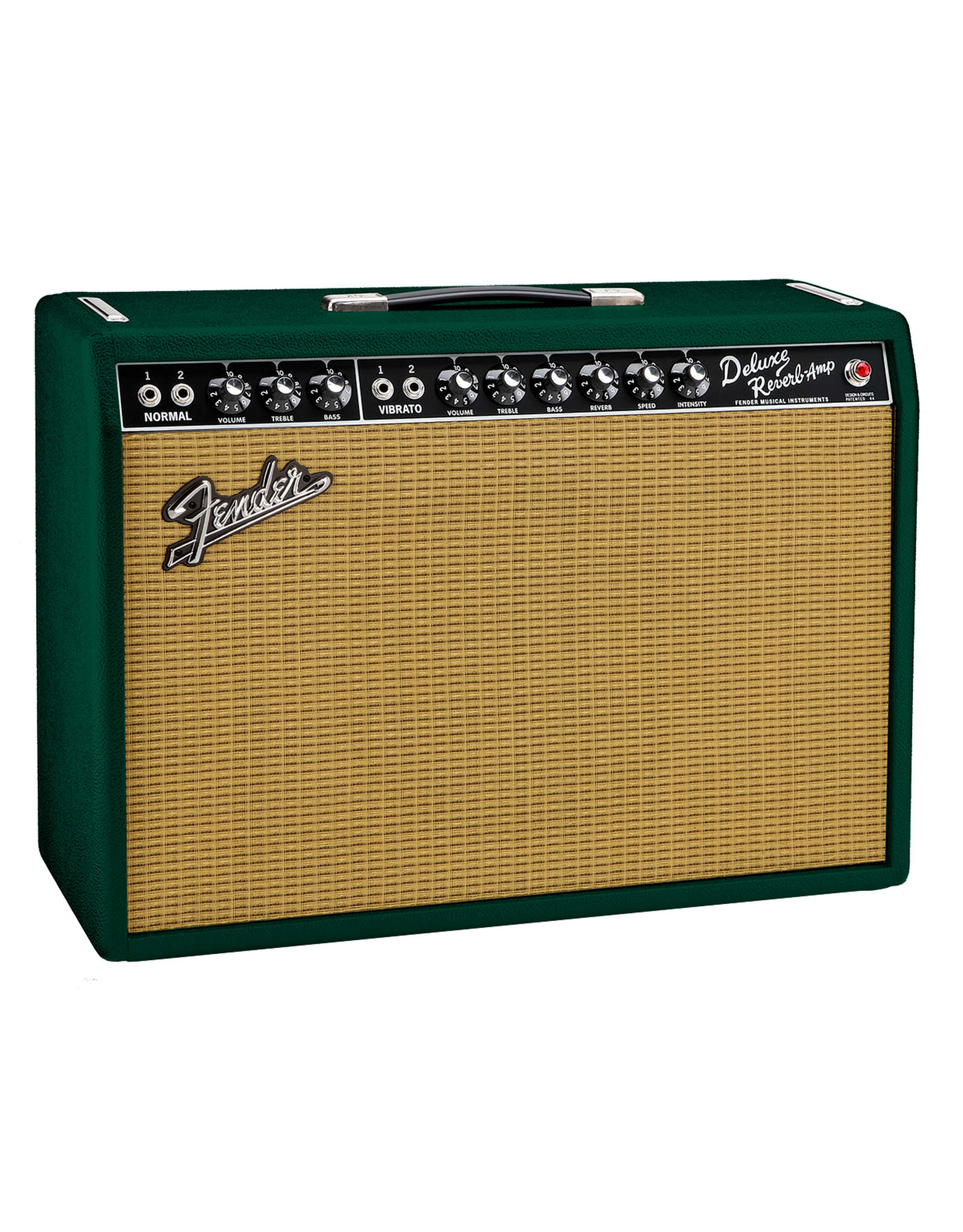 Fender Fender ’65 Deluxe Reverb British Racing Green 120V