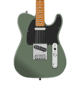 Fender Fender Dealer Exclusive American Ultra II Telecaster, Antique Olive, w/ Deluxe Molded Case