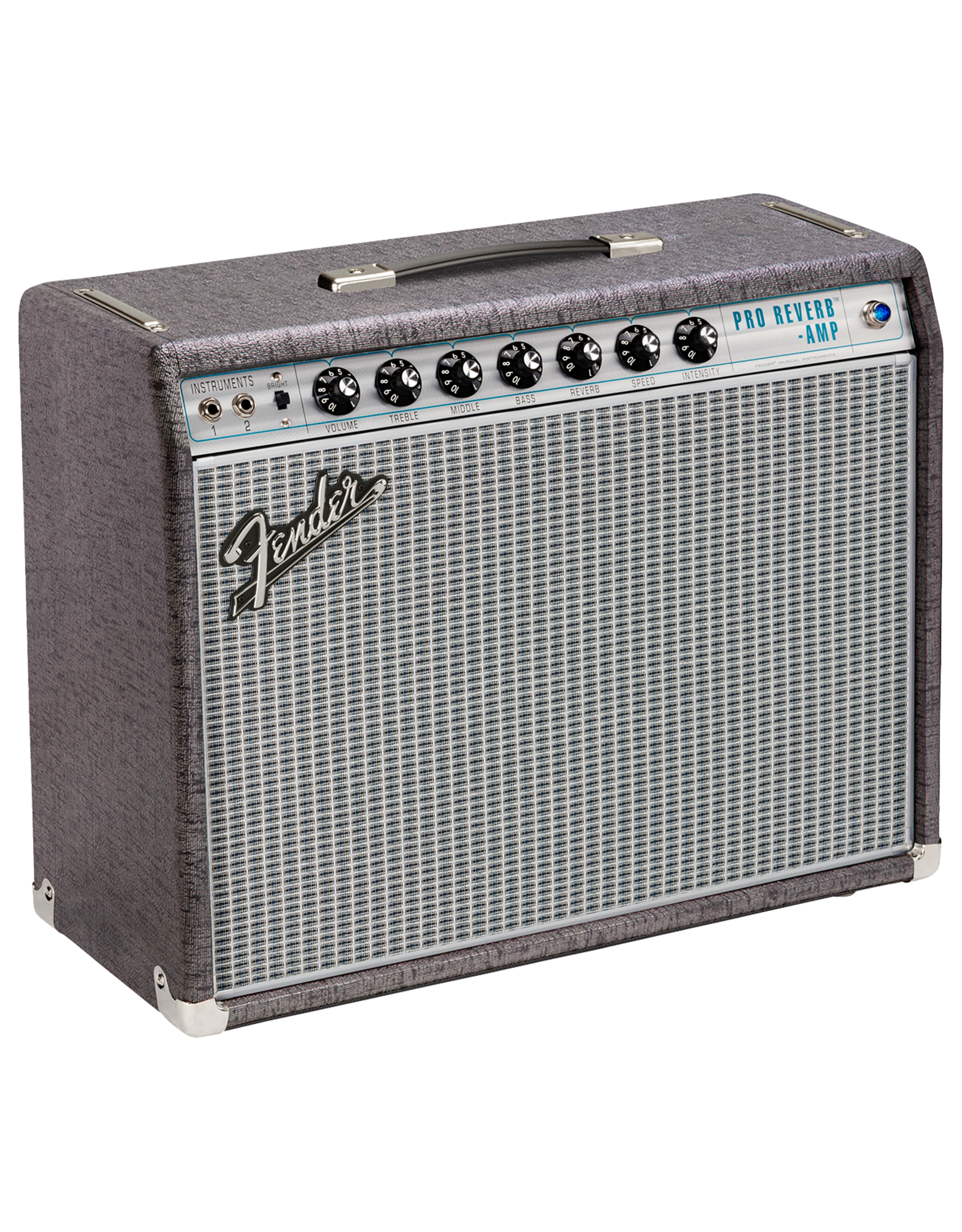 Fender Fender ’68 Custom Pro Reverb Pewter Redback 120V