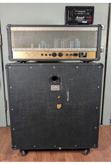 1985 Marshall 2204 JCM800 Lead 50W with 1960A JCM800 4x12 Cabinet and Powerbrake Attenuator Model PB100, Used