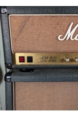 1985 Marshall 2204 JCM800 Lead 50W with 1960A JCM800 4x12 Cabinet and Powerbrake Attenuator Model PB100, Used