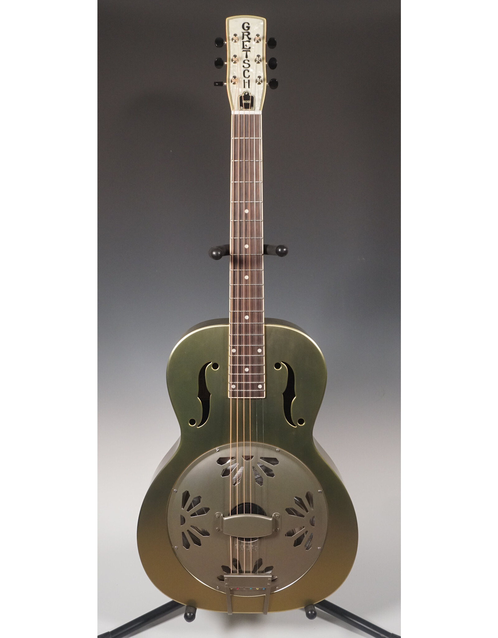 Gretsch Gretsch G9202 Honey Dipper Special, Round-Neck, Padauk Fingerboard, Bell Bronze