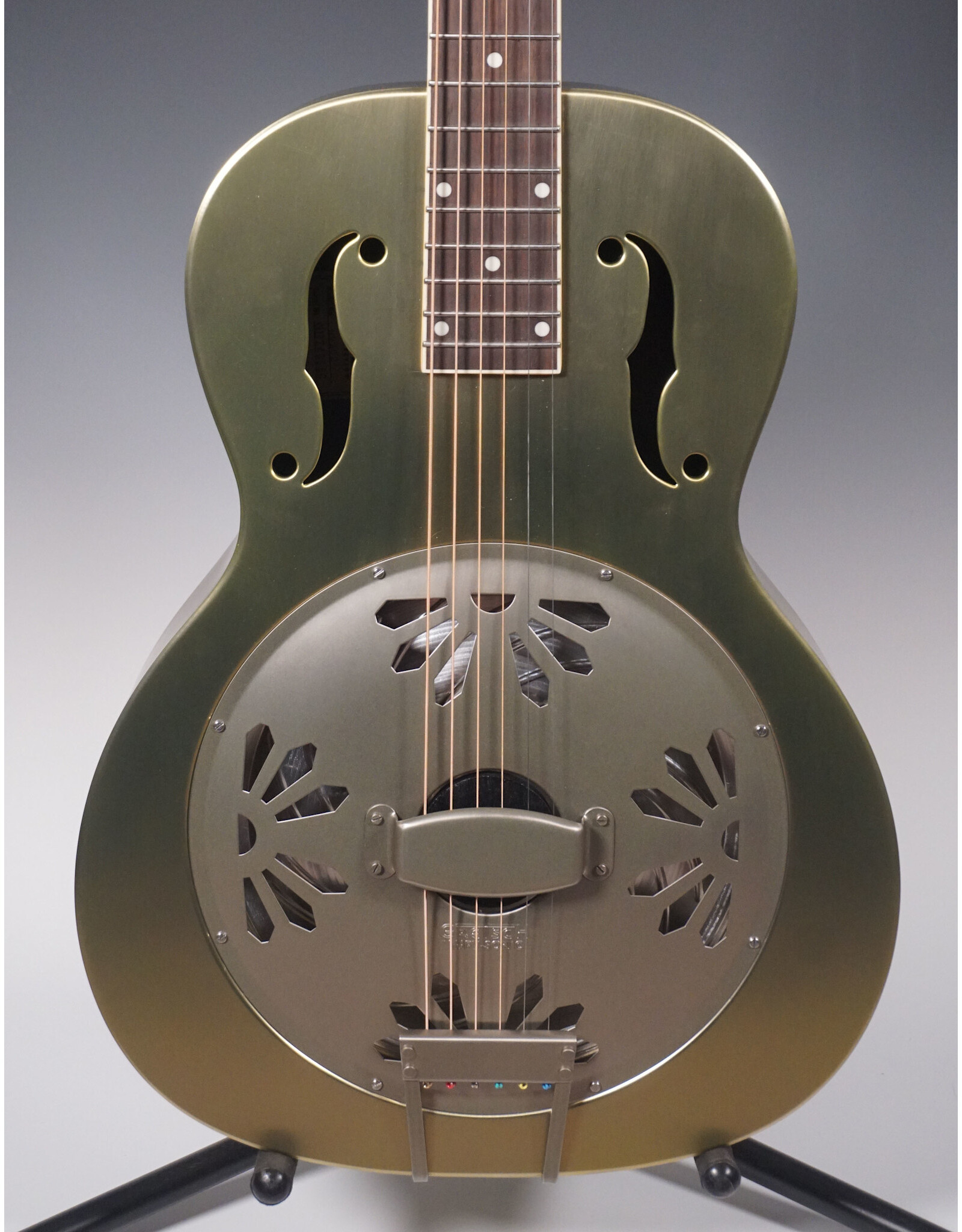Gretsch Gretsch G9202 Honey Dipper Special, Round-Neck, Padauk Fingerboard, Bell Bronze