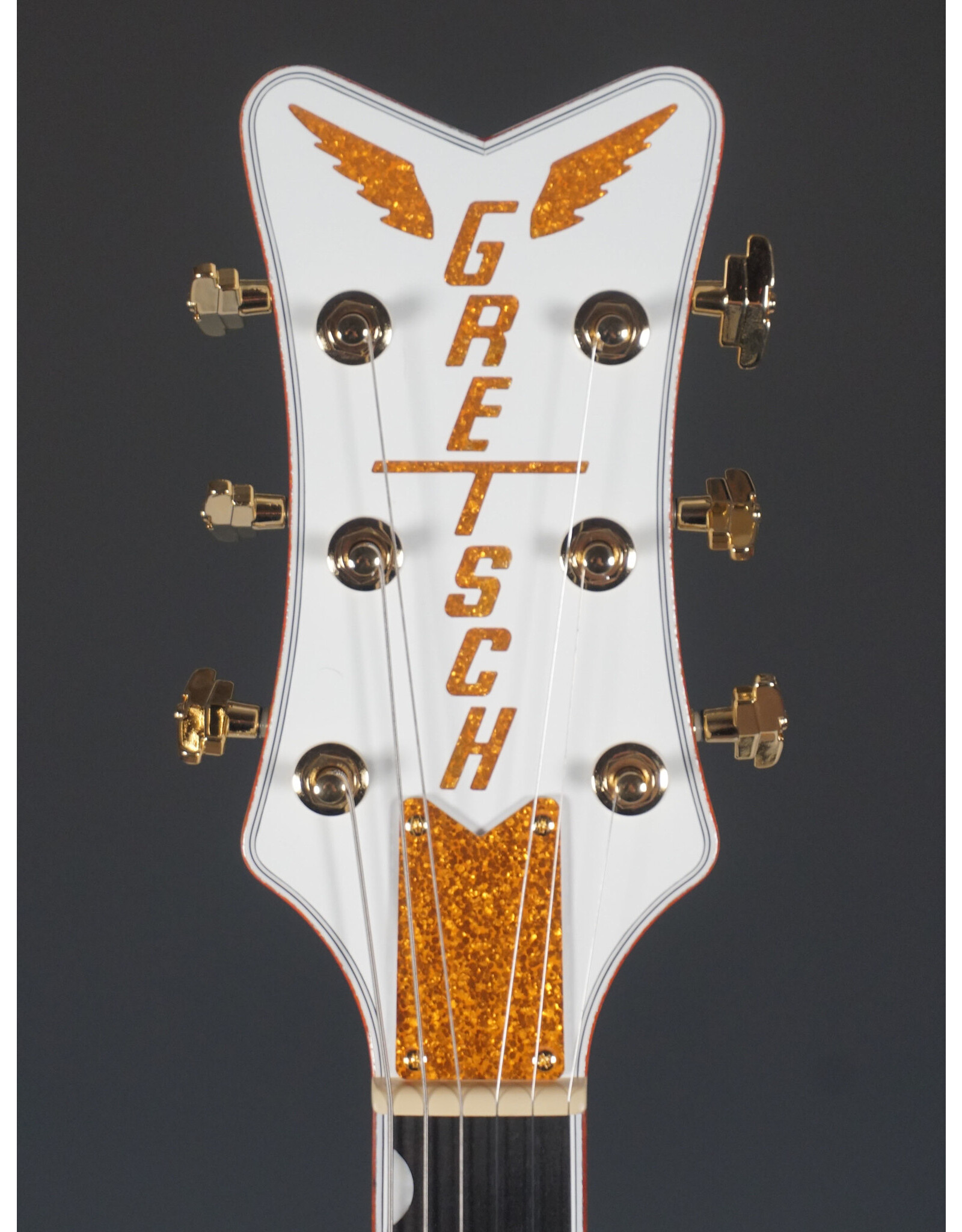 Gretsch Gretsch G6636T Players Edition Falcon Center Block Double-Cut with String-Thru Bigsby, Filter'Tron Pickups, White