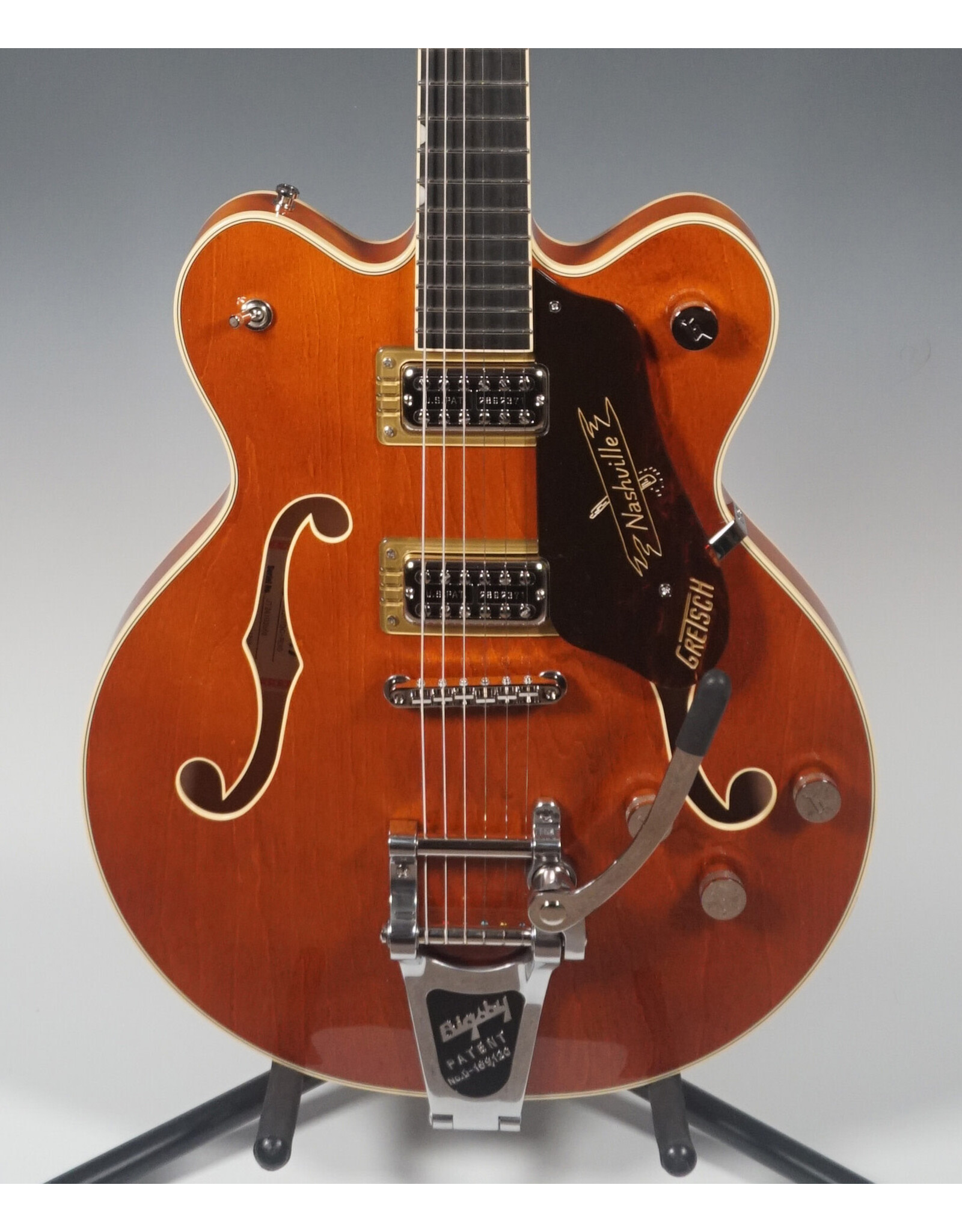 Gretsch Gretsch G6620T Players Edition Nashville Center Block Double-Cut with String-Thru Bigsby, Filter’Tron Pickups, Round-Up Orange w/ HSC