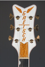 Gretsch Gretsch Falcon Hollow Body with String-Thru Bigsby and Gold Hardware, Ebony Fingerboard, White w/ HSC