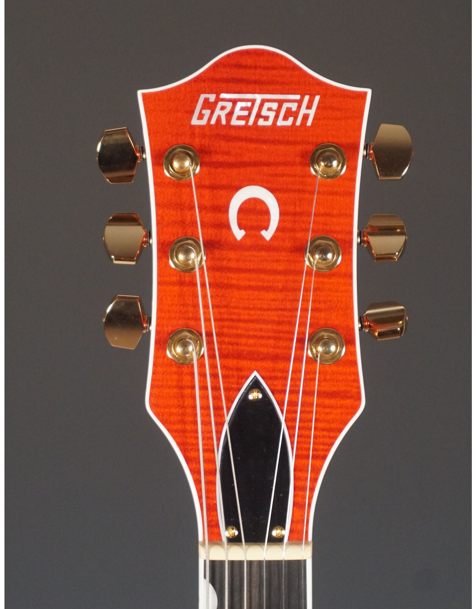 Gretsch Gretsch Nashville Hollow Body with String-Thru Bigsby and Gold Hardware, Ebony Fingerboard, Orange Stain w/ HSC