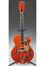 Gretsch Gretsch Professional Collection Nashville Hollow Body with String-Thru Bigsby and Gold Hardware, Ebony Fingerboard, Orange Stain w/ HSC