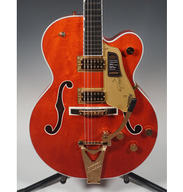 Gretsch Gretsch Nashville Hollow Body with String-Thru Bigsby and Gold Hardware, Ebony Fingerboard, Orange Stain w/ HSC