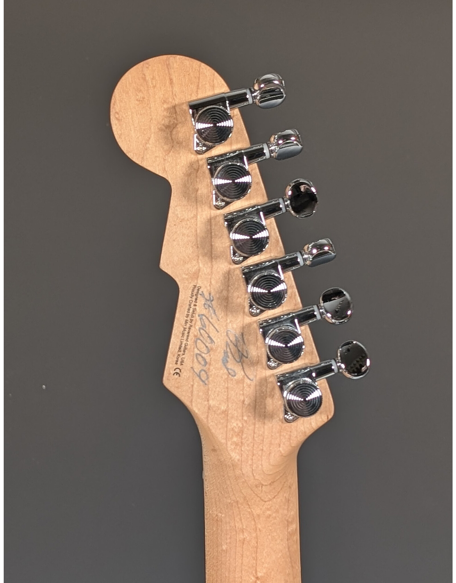 Reverend Reverend Double Agent W Electric Guitar, Metallic Silver Freeze