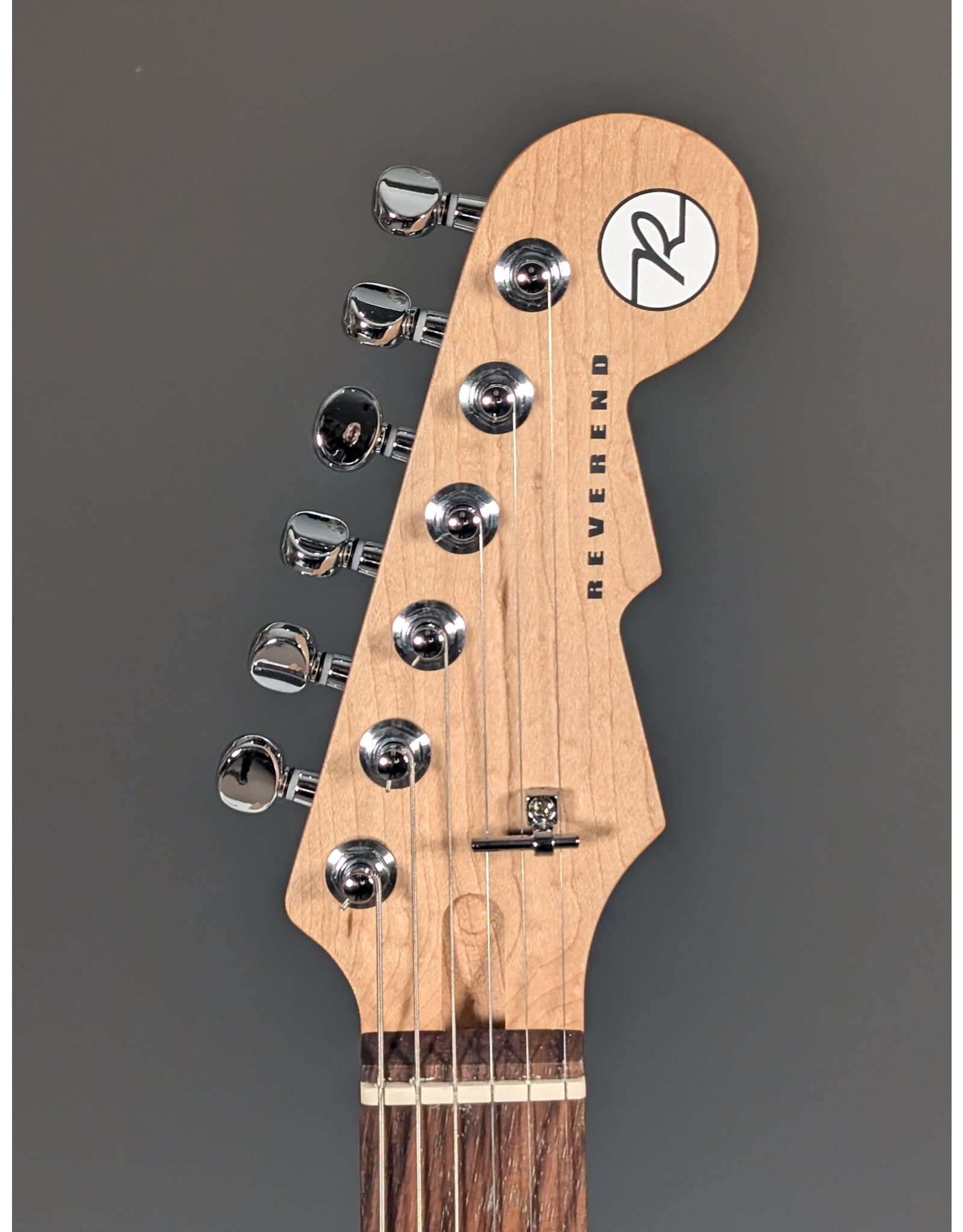 Reverend Reverend Double Agent W Electric Guitar, Metallic Silver Freeze