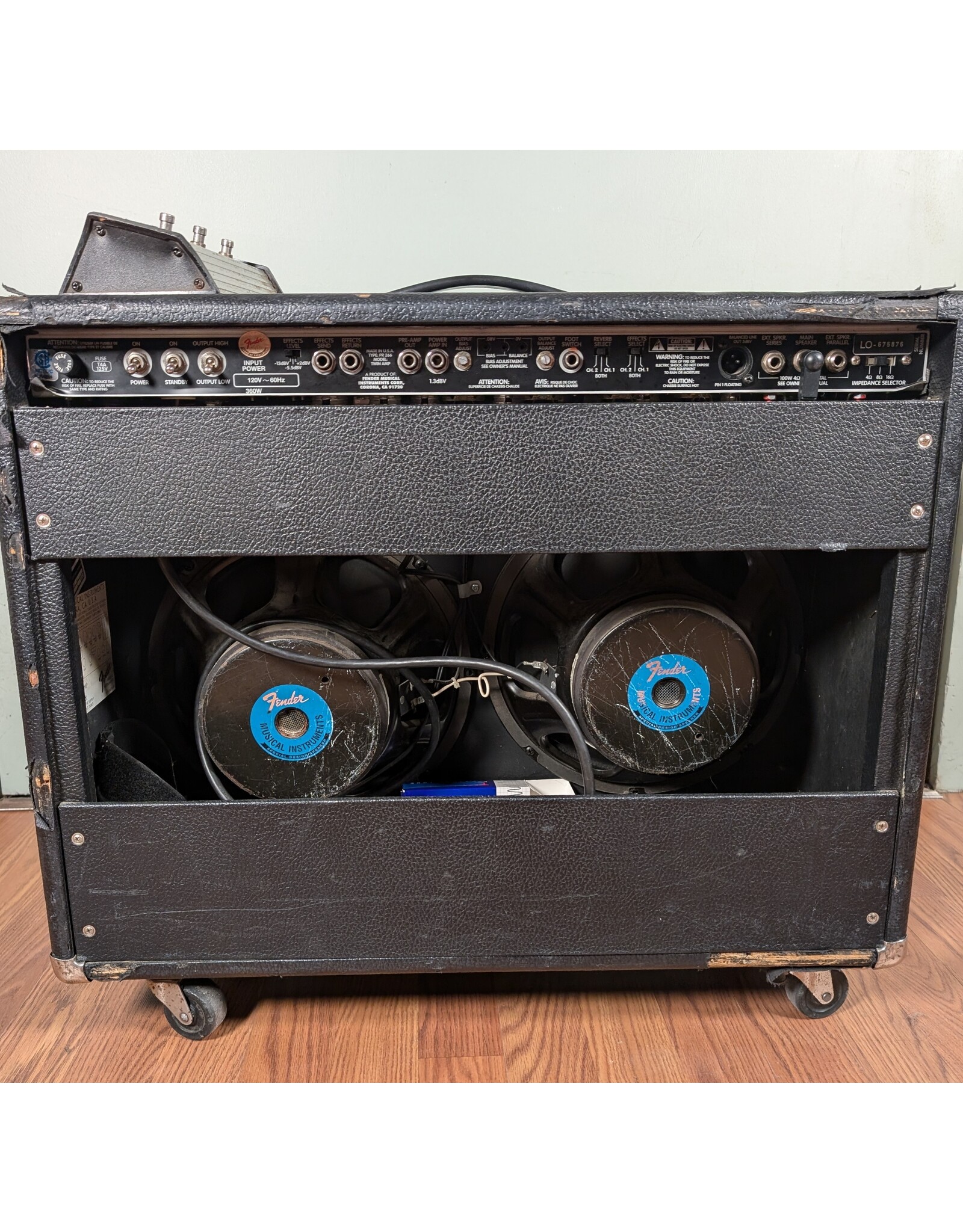 Fender 1996 Fender 94 Twin Amp, "Evil Twin," Used