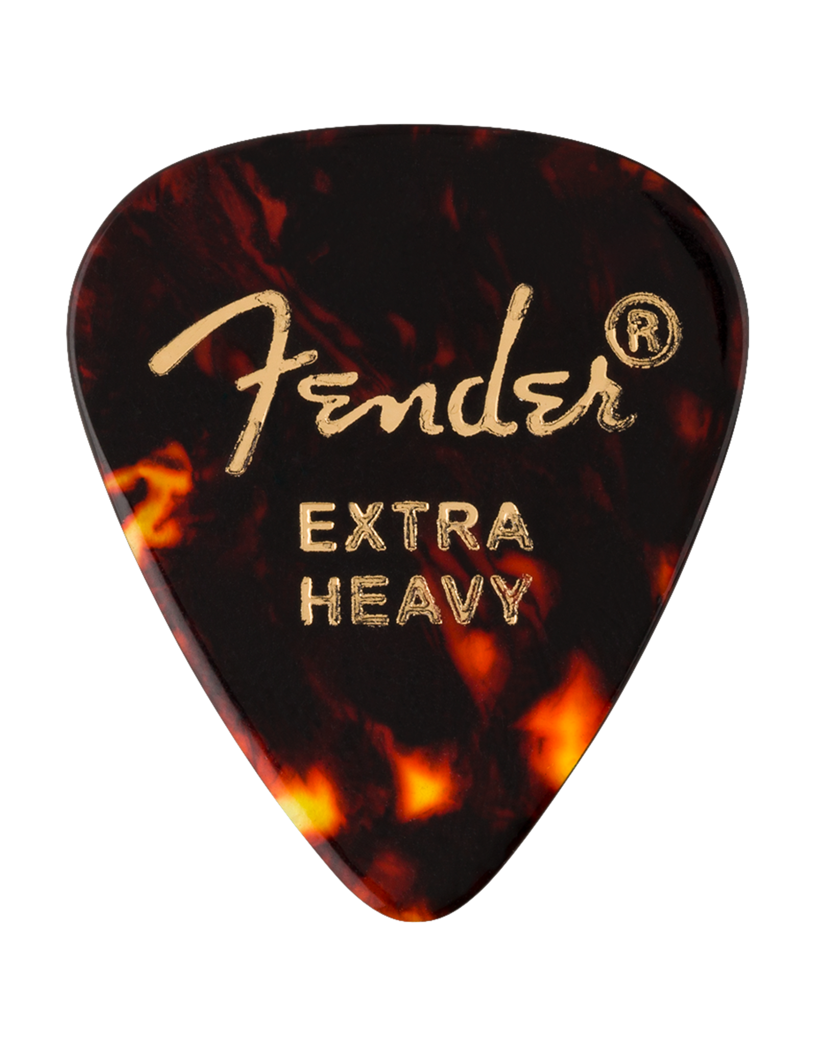 Fender Fender Classic Celluloid, Tortoise Shell, 351 Shape, Extra Heavy, 12 Count