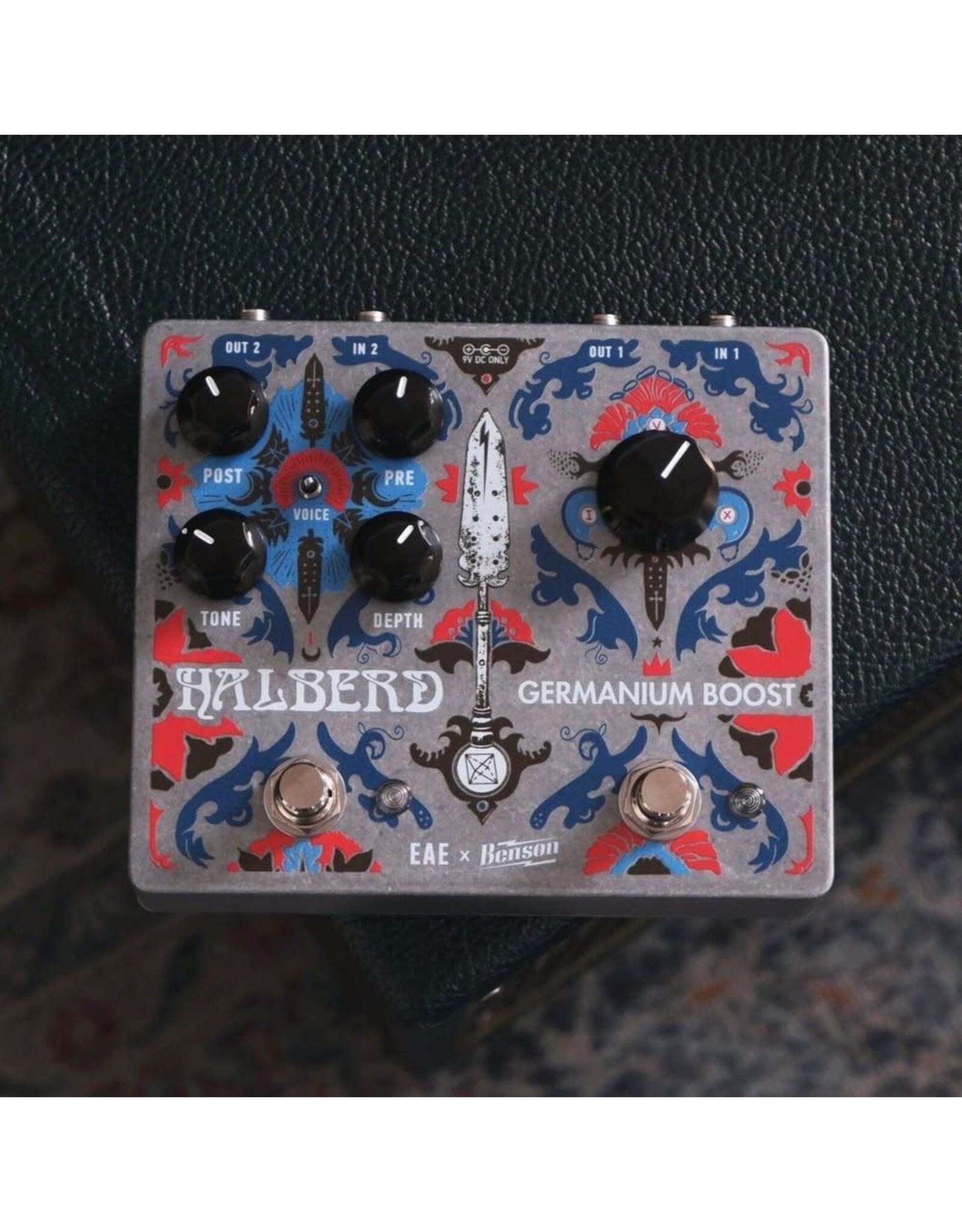 Benson Amps Benson X Electronic Audio Experiments Halberd and Germanium Boost